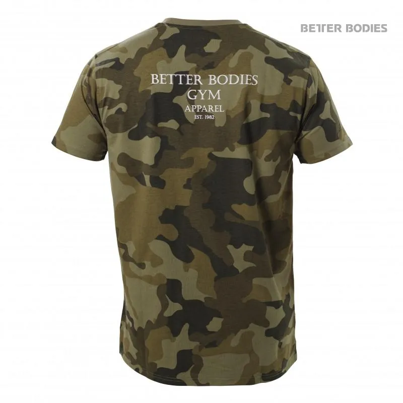 Better Bodies Harlem Oversize Tee - Military Camo