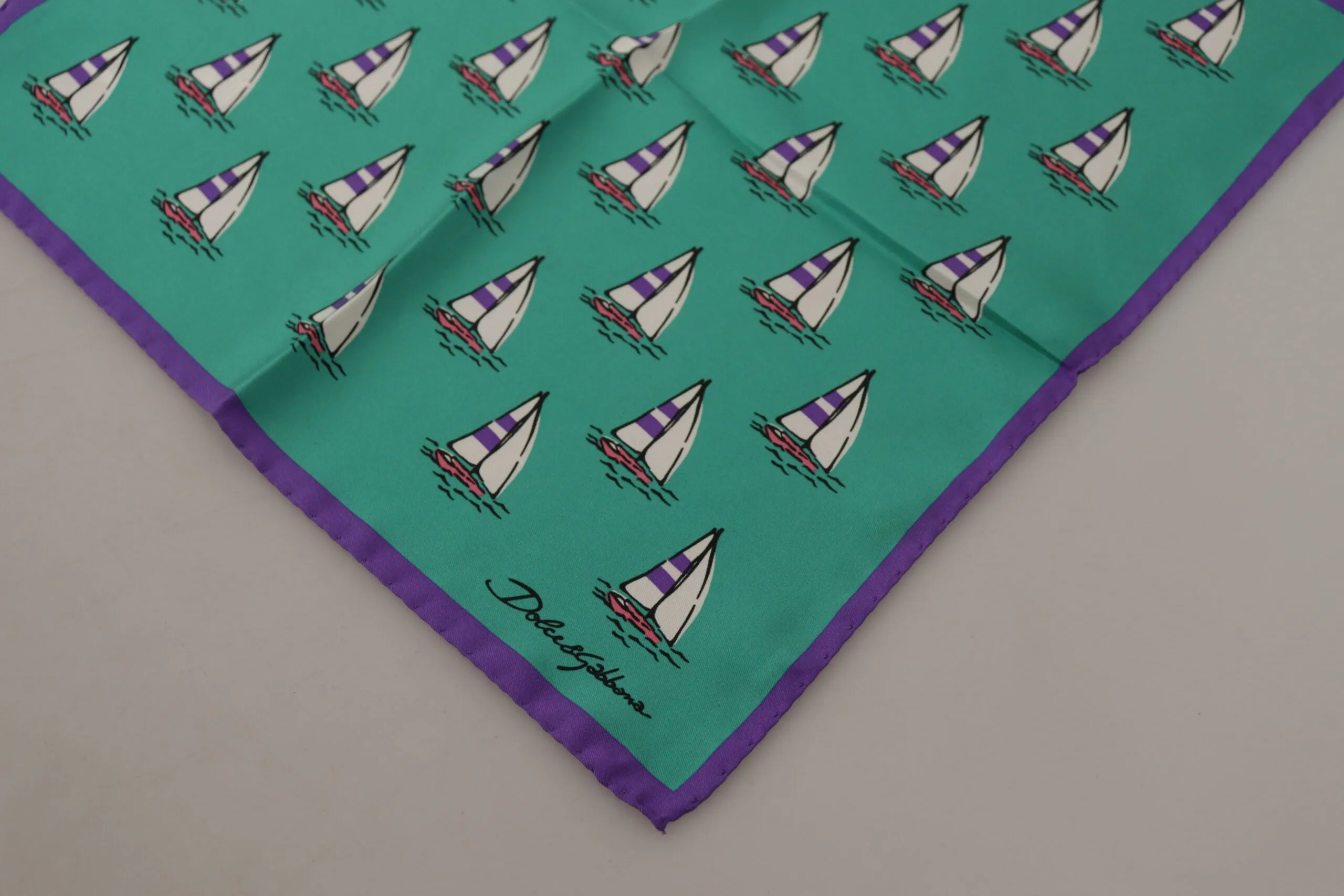 Dolce & Gabbana Elegant Multicolor Silk Men's Pocket Square
