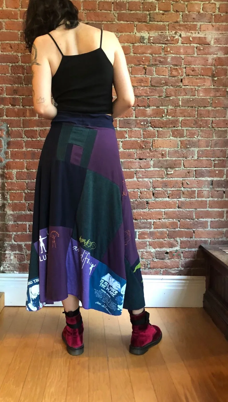 Jewel Toned Skirt S-M