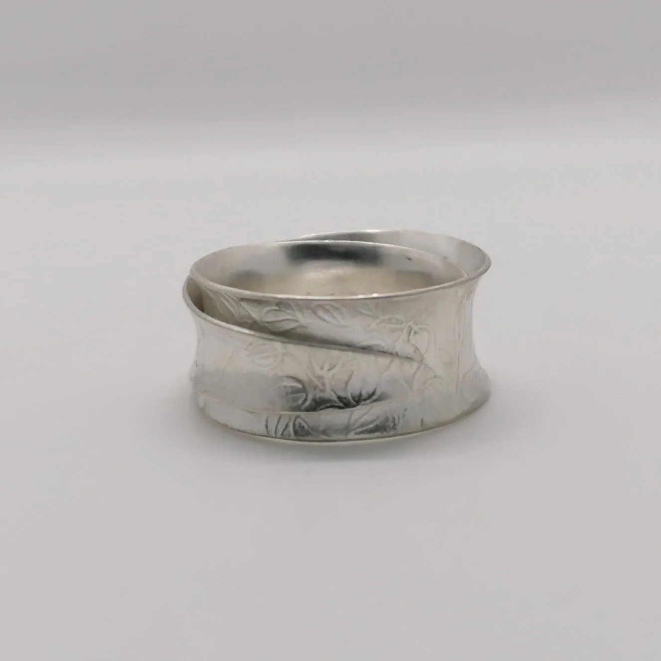 Watercolour Vines Wrapped Ring